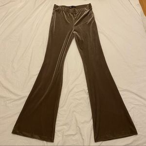 Zara Velvet Flare Pants